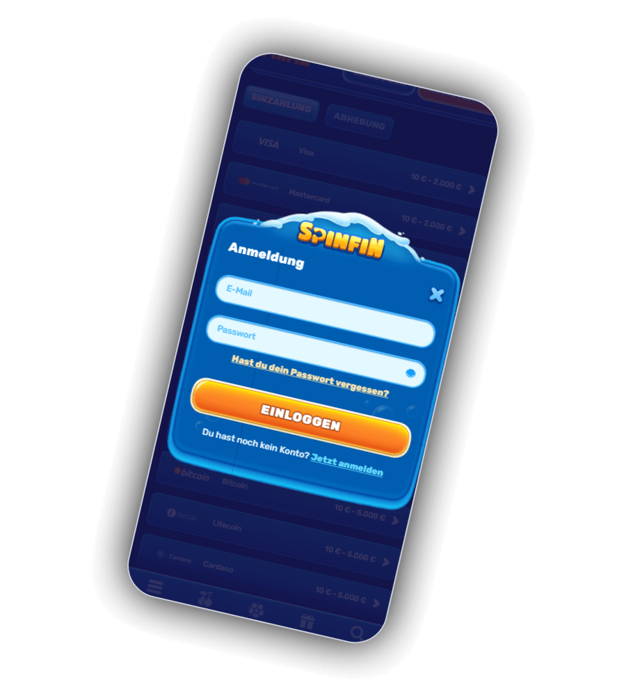 Spinfin Casino Anmelden DE